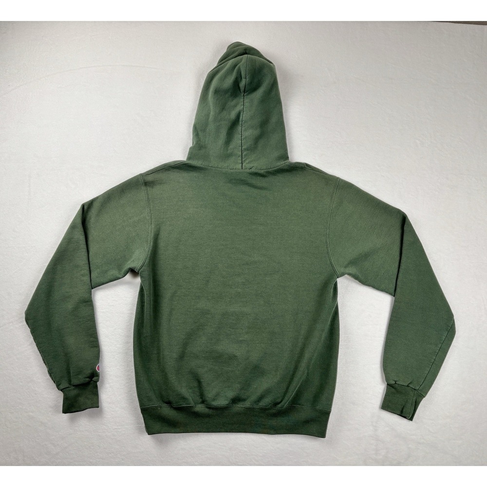 Champion Baylor University Hoodie Green Yellow Size Small - Picture 4 of 5